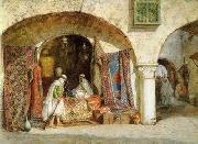Arab or Arabic people and life. Orientalism oil paintings  262, unknow artist